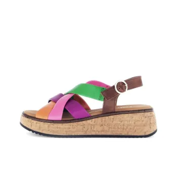 Gabor Comfort Roman Sandals 5cm Women's Multicolor