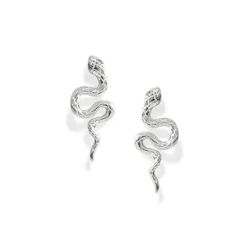 VEZA 925 Sterling Silver Stud Earrings Unisex
