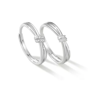 PHOENIXSILY 999 Fine Silver Rings Unisex