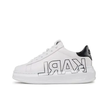 KARL LAGERFELD Low Top Skateboard Shoes Women's White