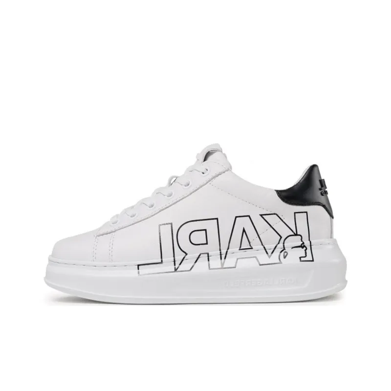 KARL LAGERFELD Low Top Skateboard Shoes Women's White-0
