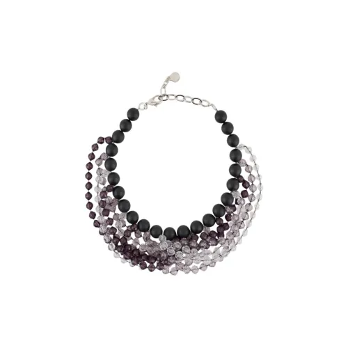 EMPORIO ARMANI Multistrand Choker Necklace With Spheres