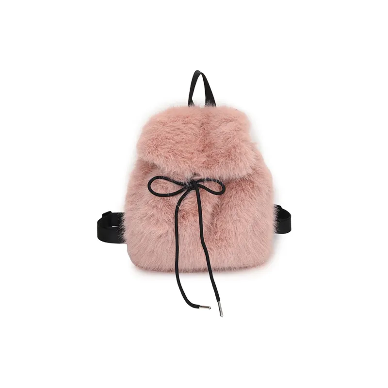 Yalu Plush Backpack Regular Women's Multicolor-21