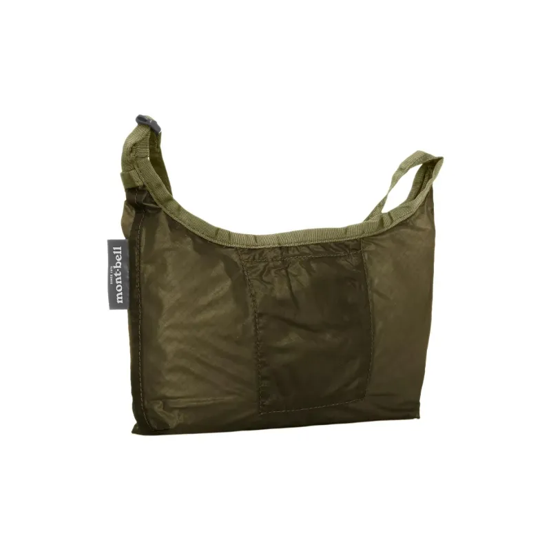 MONTBELL Nylon Crossbody Bag, Shoulder Bag Trumpets Unisex Khaki Green-2