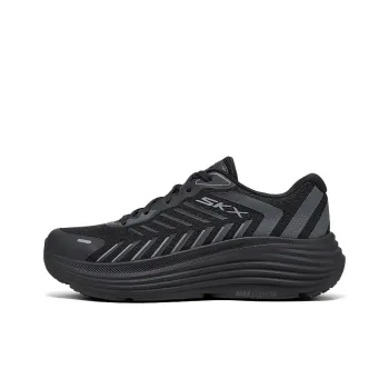 Skechers MEN'S GO Cushioning Low Top Running Shoes Men's Black