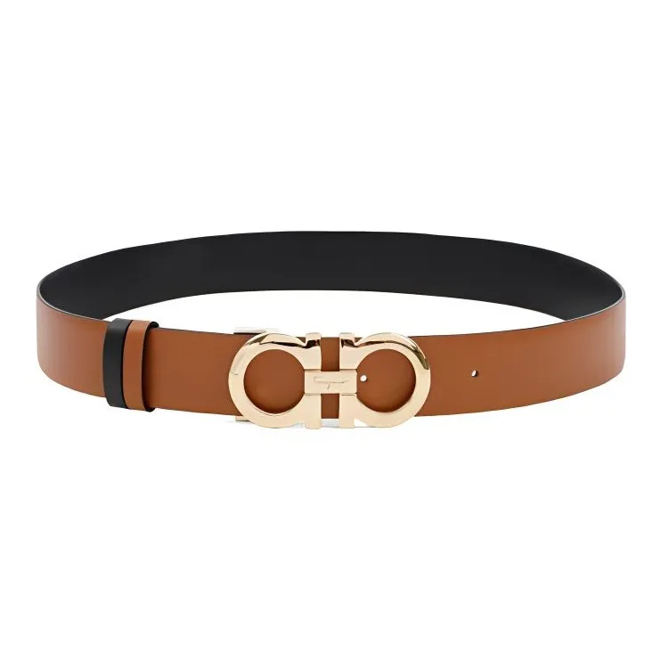 FERRAGAMO   Leather Belts Women's Brown  -0
