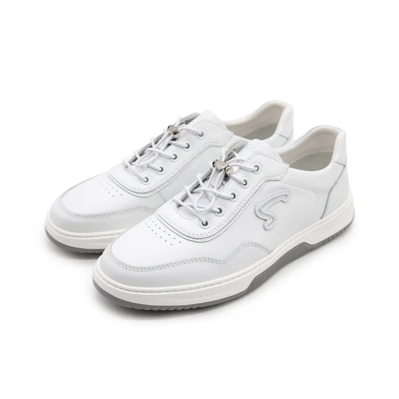 Satchi Low Top Skateboard Shoes Men's White-2