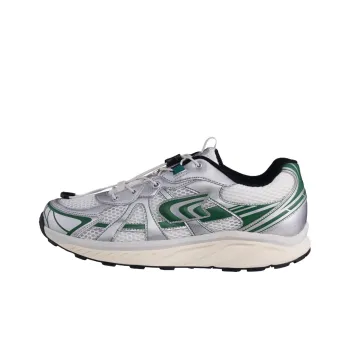THE NORTH FACE Cushioned Slip Resistant Breathable Low Top Running Shoes Unisex Silver
