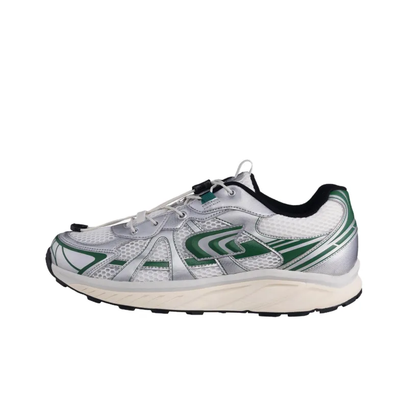 THE NORTH FACE Cushioned Slip Resistant Breathable Low Top Running Shoes Unisex Silver-0