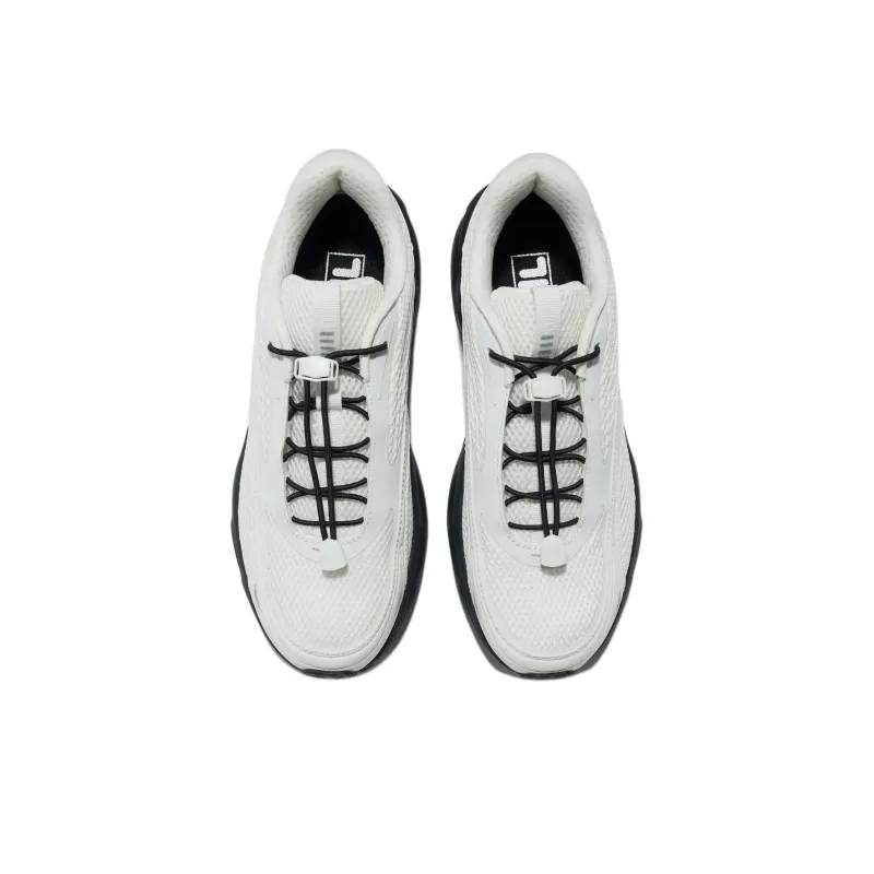 FILA PANTERA Anti Slip Wear Resistant Low Top Casual Shoes Unisex White-3
