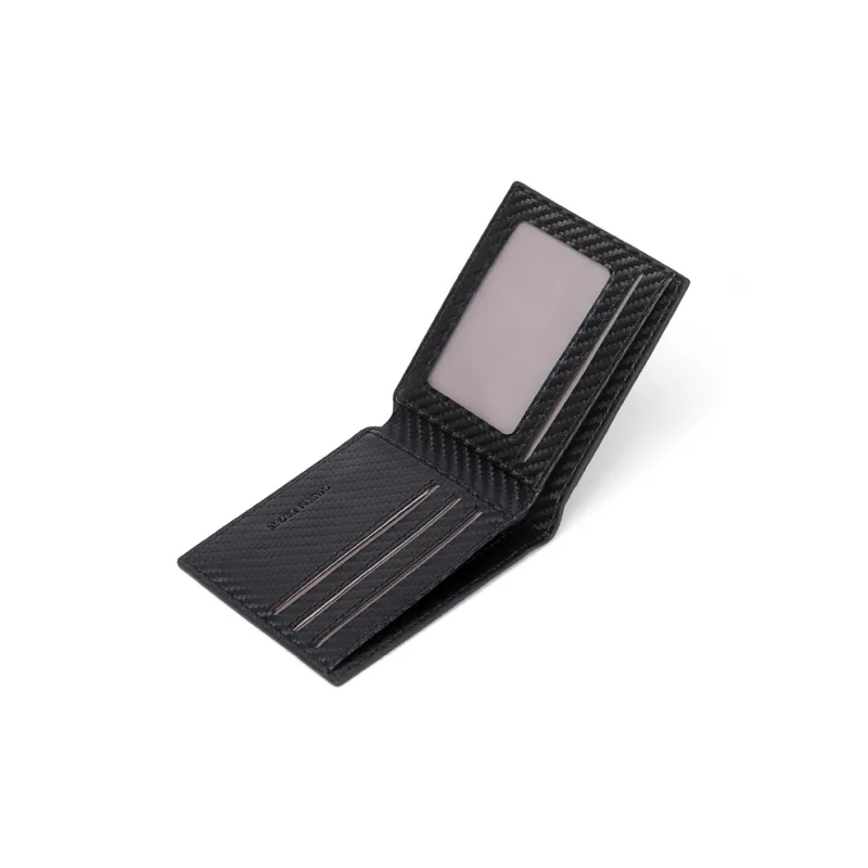 Simvay Clos Synthetic Leather Coin Purse Clutch Document Bag Regular Men's Black-5