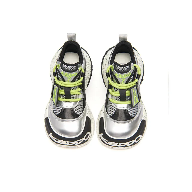 KEDDO Paint Unset 2nd Generation Height Increasing Breathable Low-Top Casual Shoes Women's-15