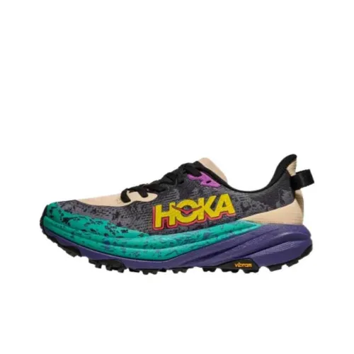 HOKA ONE ONE Speedgoat 6 Low Top Hiking Shoes Men's Turquoise