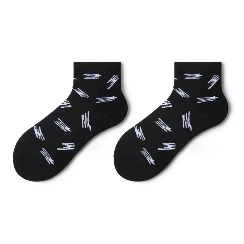 Primeet Mid Calf Socks Men's 5 Pack-19