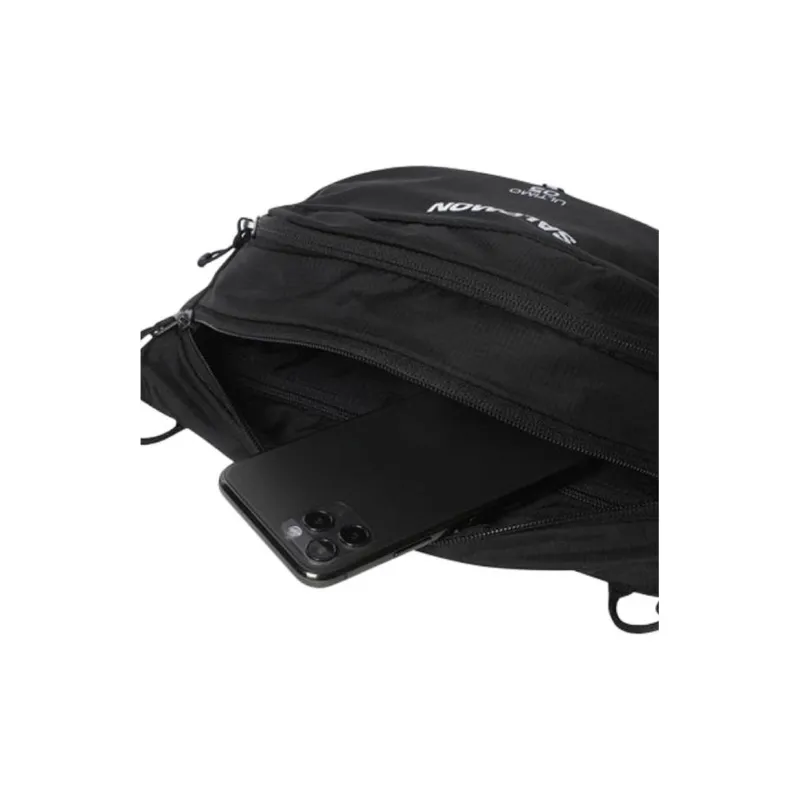 SALOMON Nylon Shoulder Bag Crossbody Bag Unisex Black-5