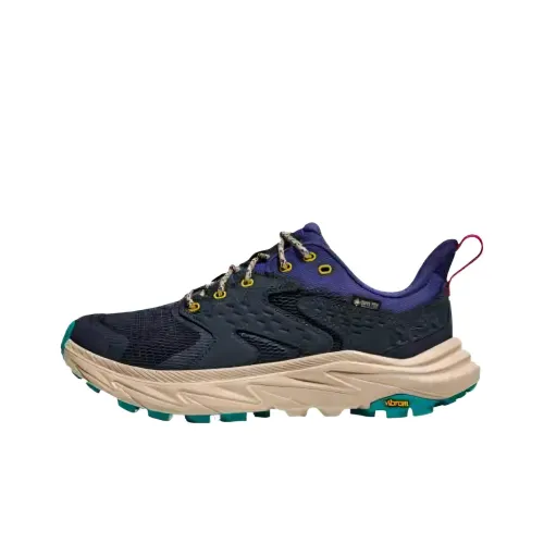 HOKA ONE ONE Anacapa 2 Cushioning Low-Top Trekking Shoes Women's Marine Blue