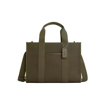 COACH Smith Refined Calfskin Tote Bag Shopping Bag Shoulder Bag Crossbody Bag Handbag Large Size Women's Olive