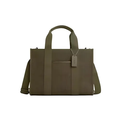 COACH Smith Refined Calfskin Tote Bag Shopping Bag Shoulder Bag Crossbody Bag Handbag Large Size Women's Olive