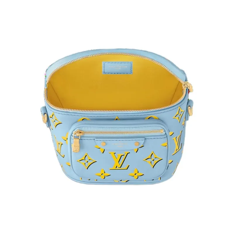 LOUIS VUITTON Mini Bumbag Baby Blue-3