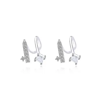 MONI JEWELLERY S925 Silver Clip On Earrings Women's