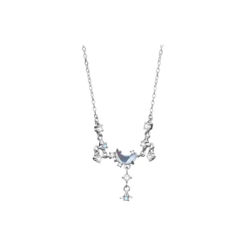 BAX 925 Sterling Silver Necklaces Women's
