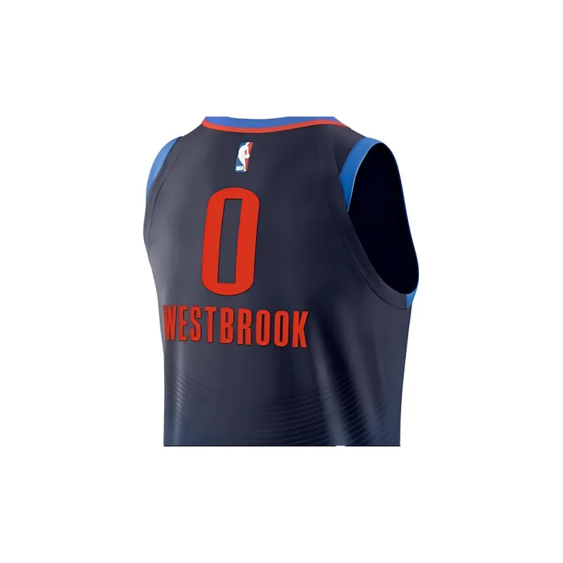 Nike Nike X NBA Basketball Jerseys Men's Blue-3
