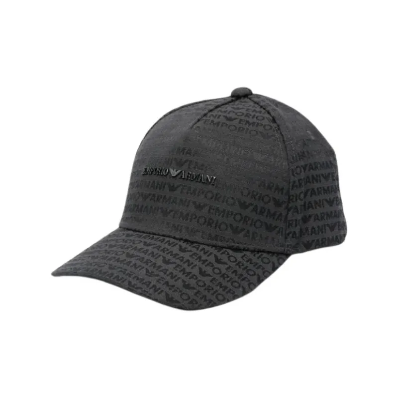 EMPORIO ARMANI Logo-jacquard Cap-0