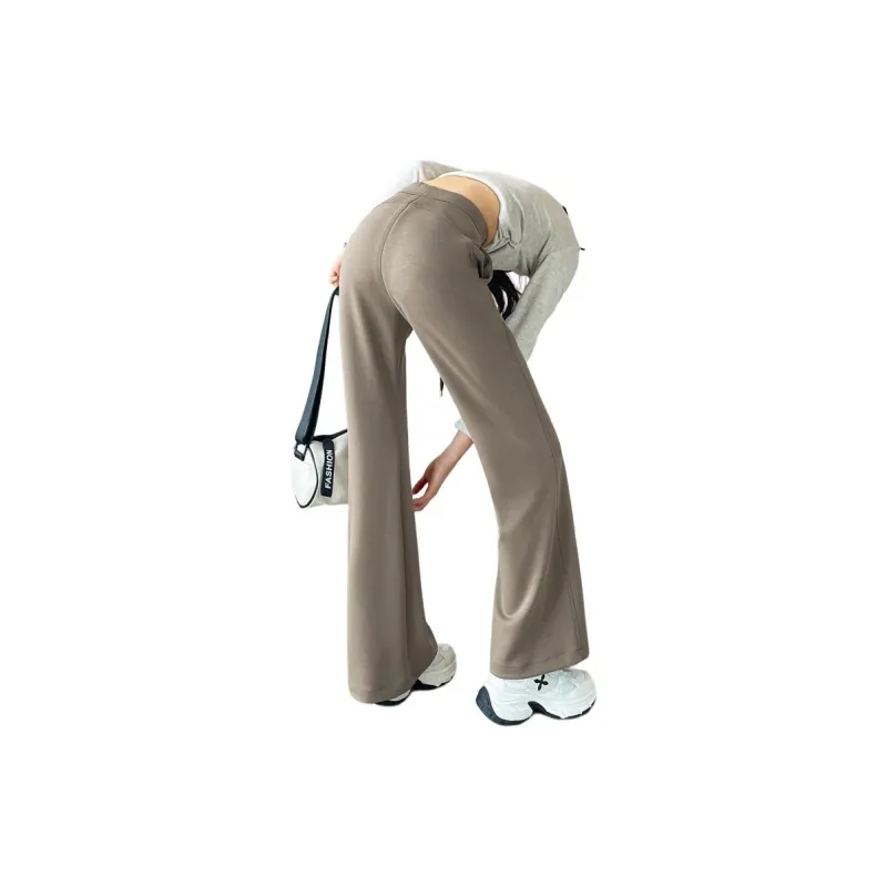 SITOL Casual Pants Women's Mustard Green-8
