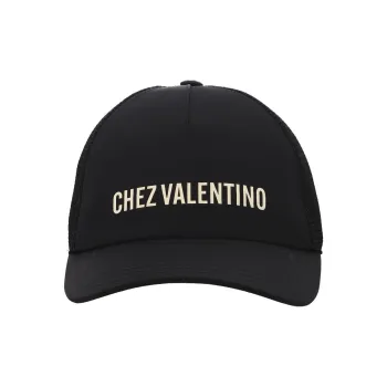 Valentino Polyester Baseball Caps Men's Black