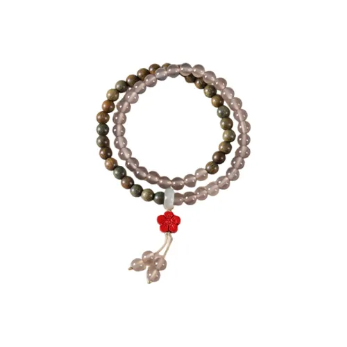 Jinghua Record Green Sandalwood Bracelets Women's