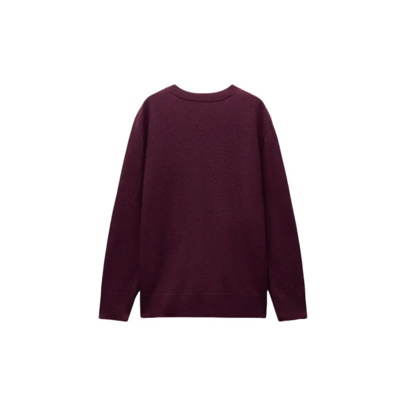 ZARA Sweaters Women's Dark Red-1