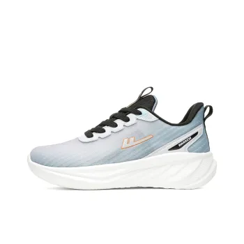 Warrior Cushioning Breathable Low Top Training For Long Distance Running Running Shoes Men's Gray