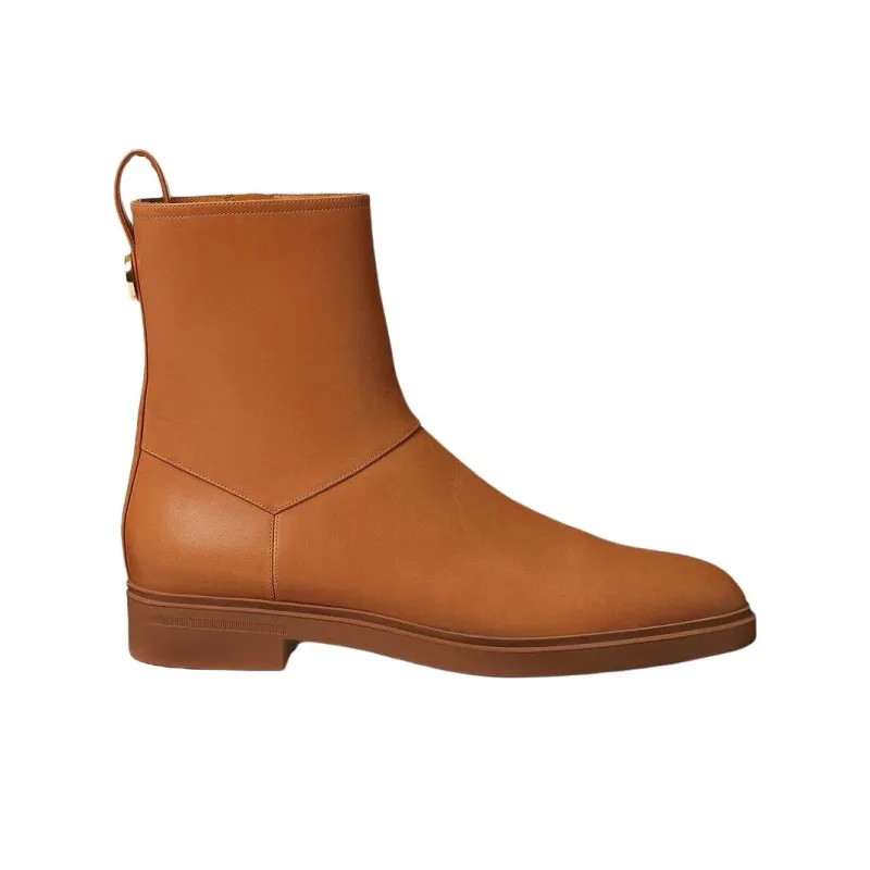 Loro Piana Kilda Ankle Boots Women's Brown-1