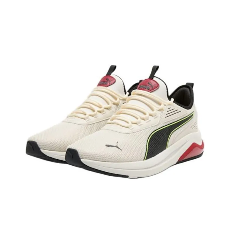 PUMA Amplifier Anti Slip Wear Resistant Low Top Casual Shoes Men's Beige Black-2