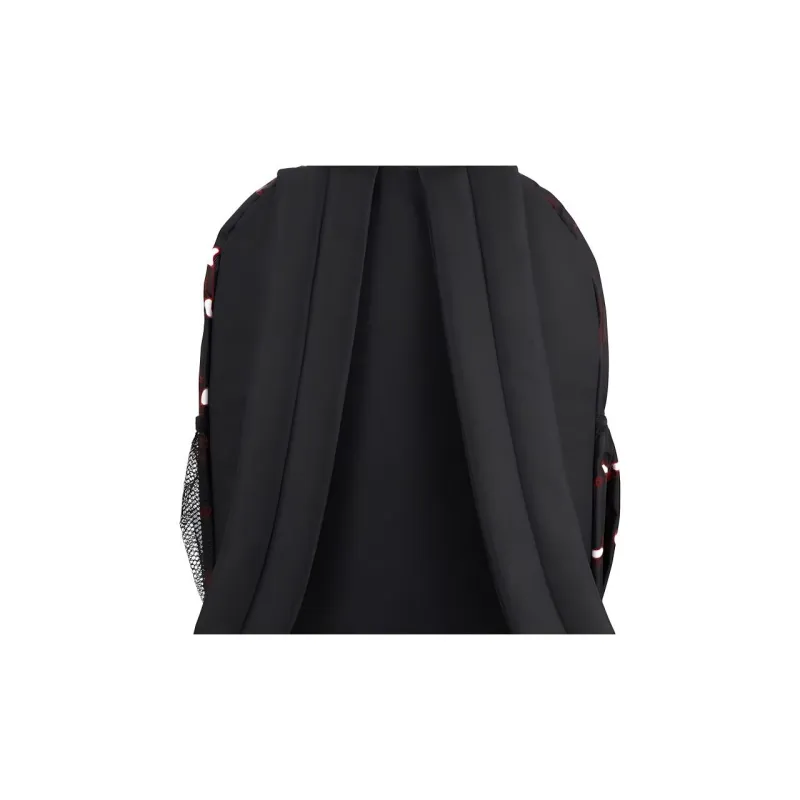 NBA Mitchell & Ness Collaboration Chicago Bulls Polyester Backpack Unisex Black & Red-3