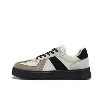 AGSDON Low Top Skateboard Shoes Men's Panda Black