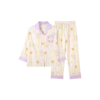 Sleeping Beauty Pajama Set Women's Multicolor