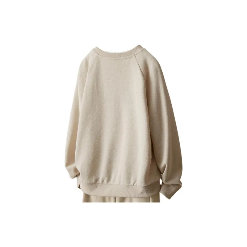 IHIMI Sweatshirts Women's Beige-2