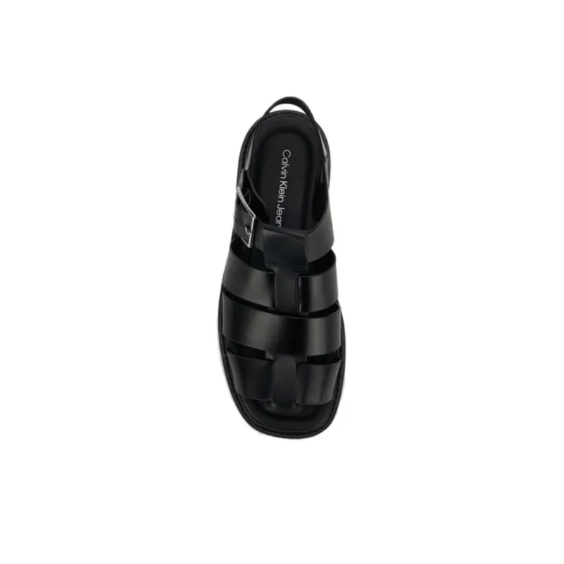 CKJ CALVIN KLEIN JEANS Roman Sandals Women's Black-3