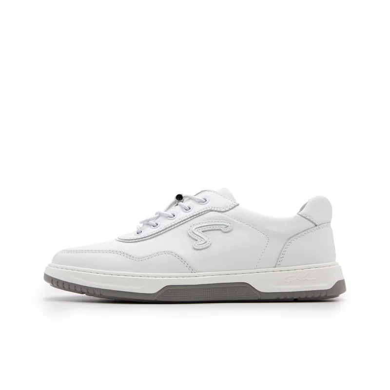 Satchi Low Top Skateboard Shoes Men's White-0