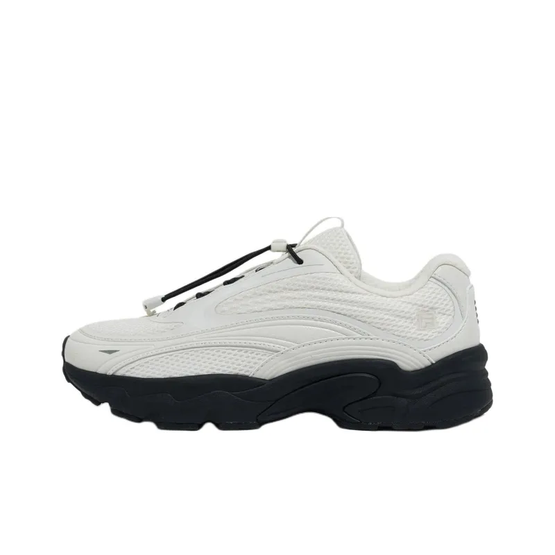 FILA PANTERA Anti Slip Wear Resistant Low Top Casual Shoes Unisex White-0