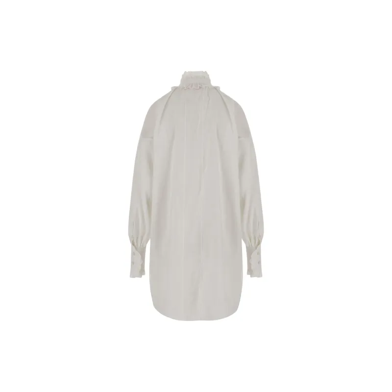 Valentino Ruffled Long Sleeved Mini Dress-1