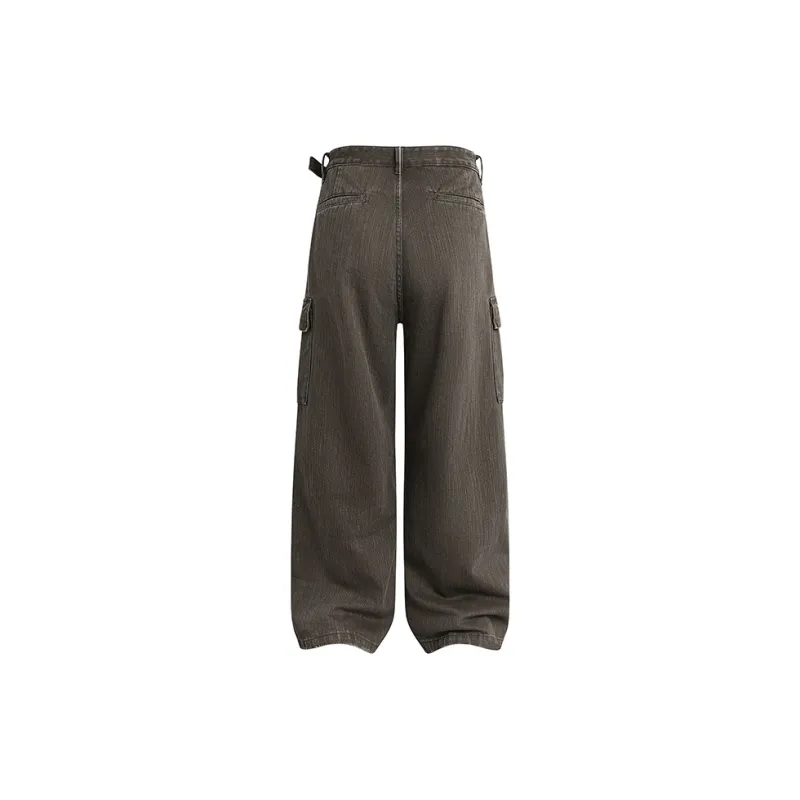DIMC Cargo Pants Unisex Dark Gray-1