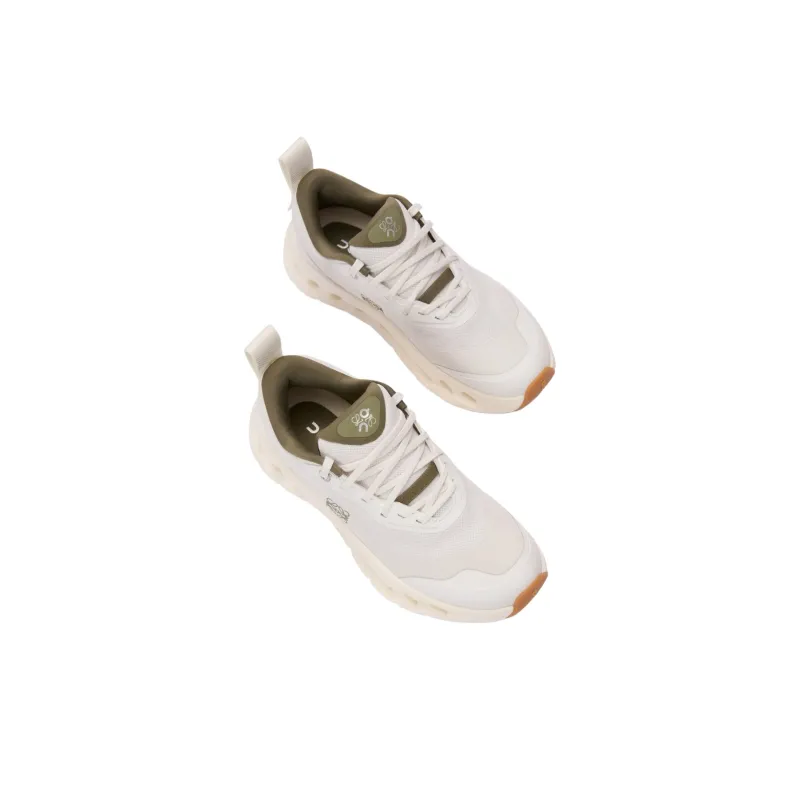 On x LOEWE Cloudtilt 2 Low Top Casual Shoes Men's White Green-3