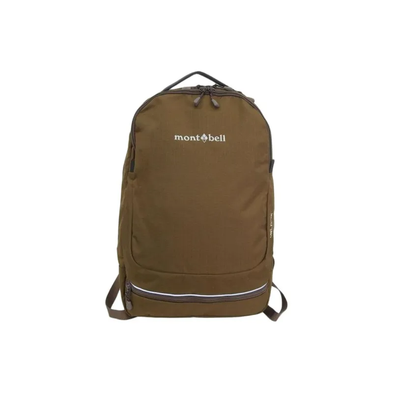 MONTBELL Nylon With Polyurethane Backpack Unisex Brown-0