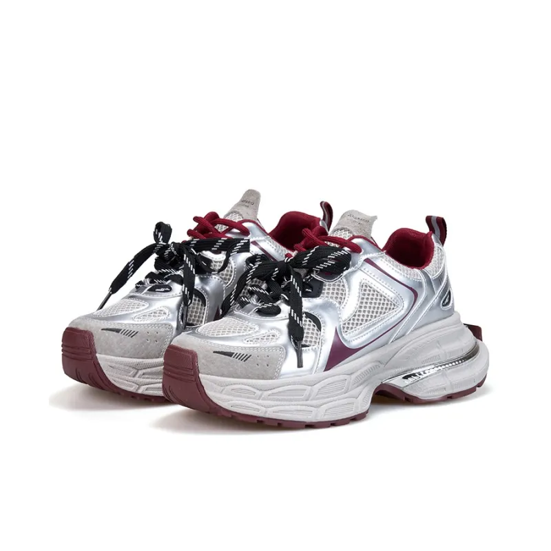 Joy&Mario Height Increasing Low-Top Chunky Sneakers Women's-6