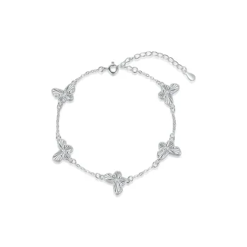 ACROWM 990 Silver Bracelets Women's