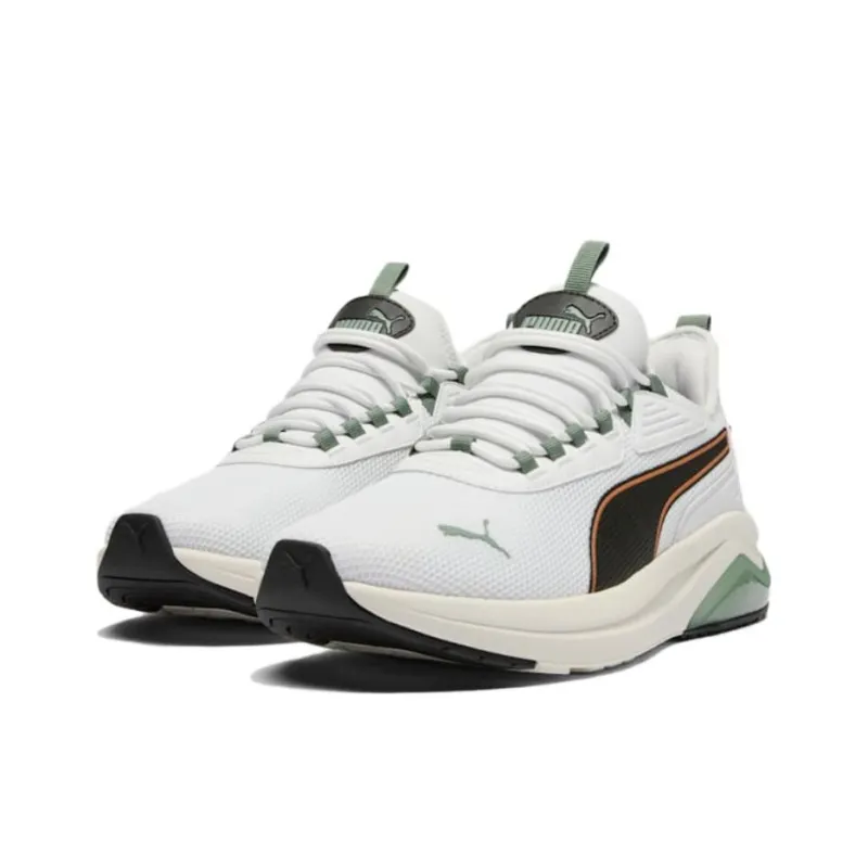 PUMA Amplifier Anti Slip Wear Resistant Low Top Casual Shoes Men's White-1