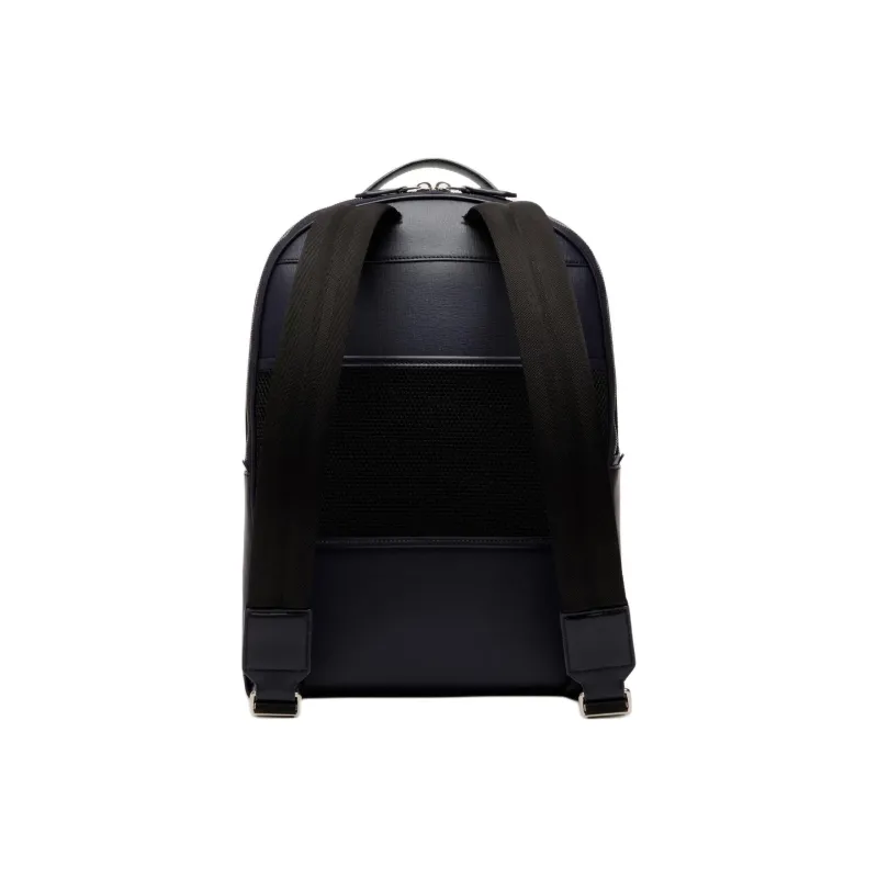 BALLY Cow Leather Backpack Regular Men's Dark Blue-2
