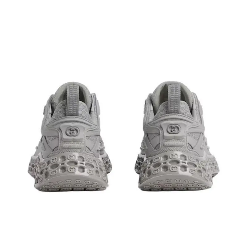 GUCCI Cub3d Low Top Casual Shoes Men's Gray-3